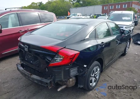 2017 Honda Civic Lx из США, поврежденный, VIN 19XFC2F52HE230173